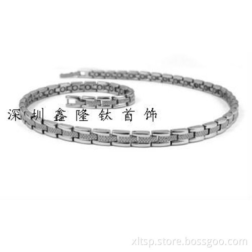 Wholesale titanium/steel necklace Titanium chains